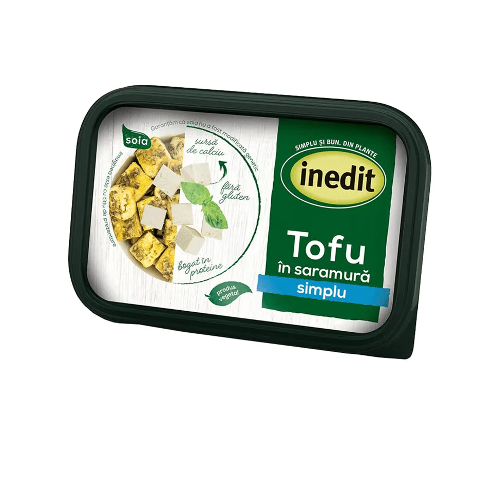 Inedit Tofu in saramura simplu