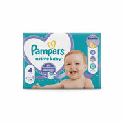 Pampers Active Baby Marime 4, 9-14kg, 76 buc