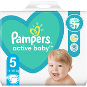 Pampers Active Baby Marime 5, 11-16kg, 64 buc