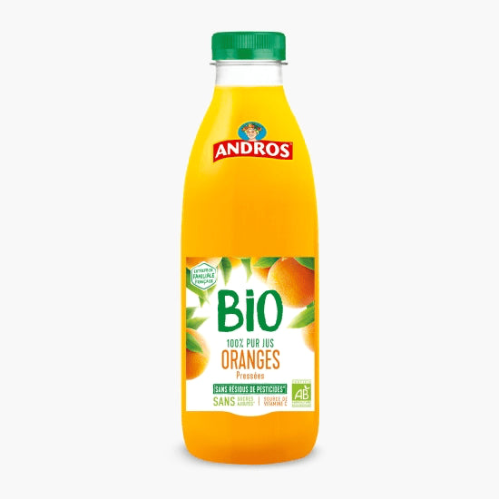 Andros BIO Suc de Portocale fara zahar adaugat
