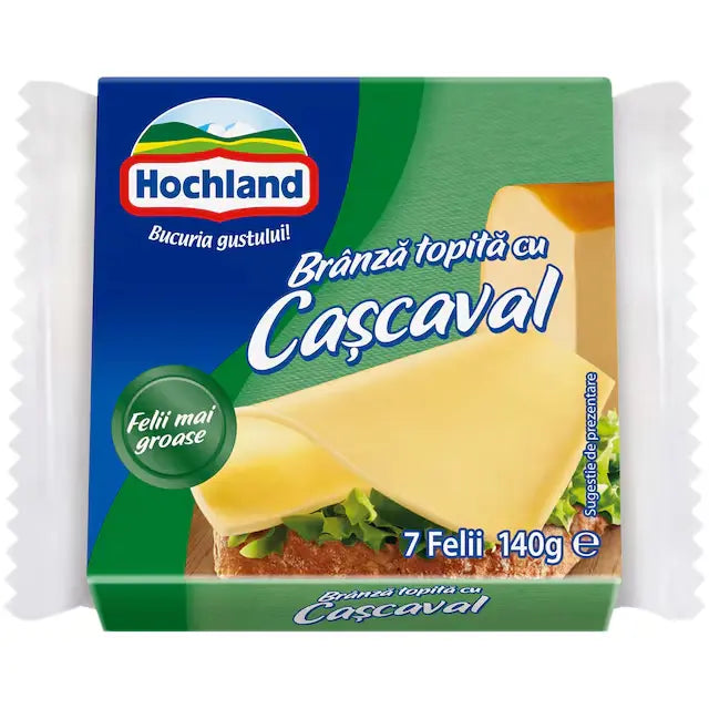 Hochland Branza topita felii cu cascaval
