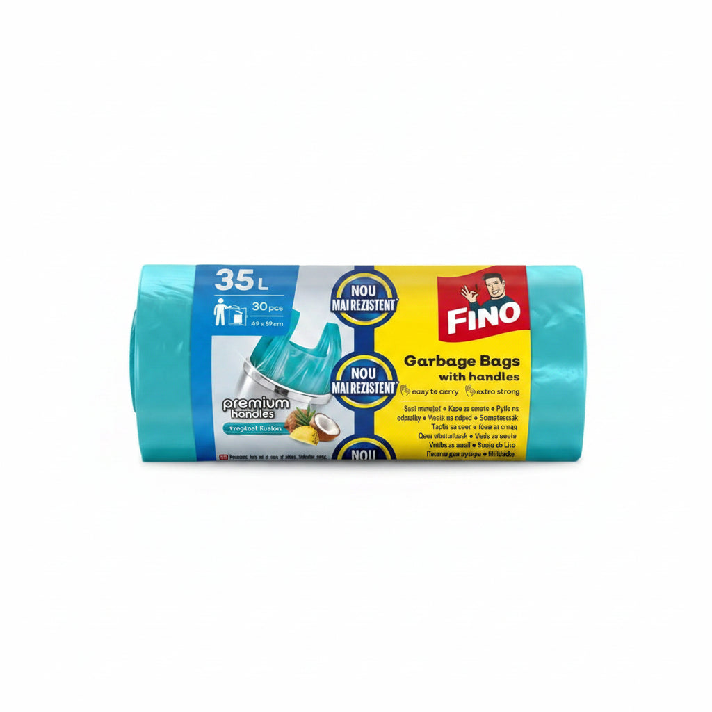 Fino Saci cu maner Tropical Infusion 35L, 30 Buc