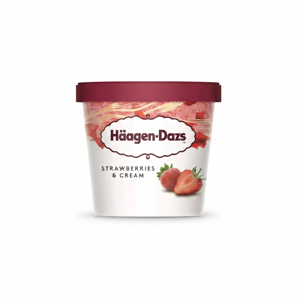 Haagen-dasz Inghetata Mini cu Capsuni