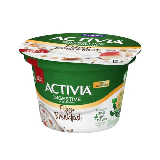 Activia Iaurt mic dejun cu fibre, mar si cereale 170g
