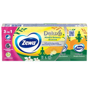 Zewa Servetele Nazale Deluxe Mindful Balance, 3 Straturi, 10 Pachete