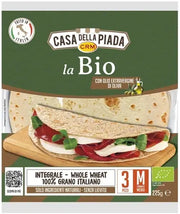 Casa Della Piada BIO Lipii piadina cu faina integrala si ulei de masline