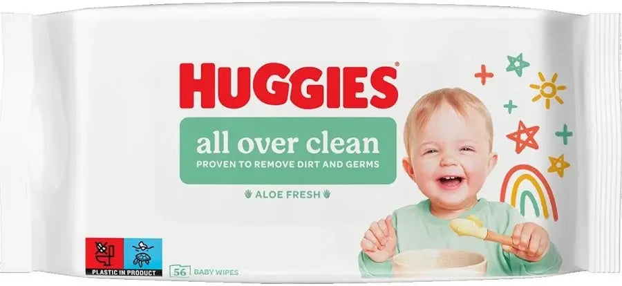 Huggies All Over Clean Servetele umede