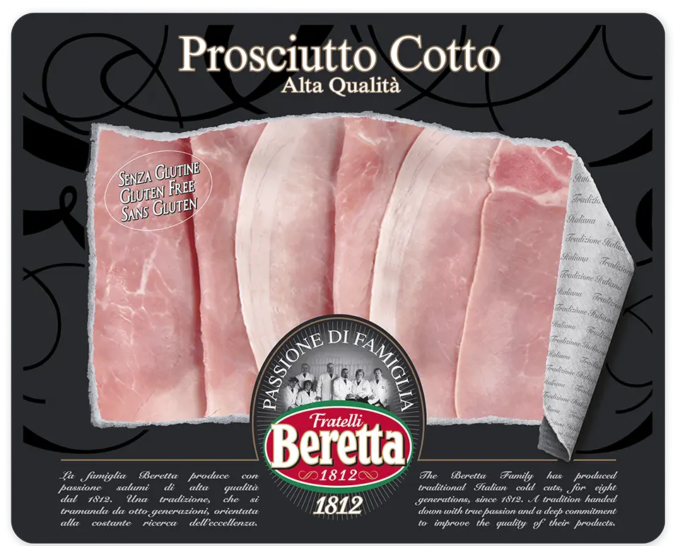 Fratelli Beretta Prosciutto Cotto Alta Qualita 120g