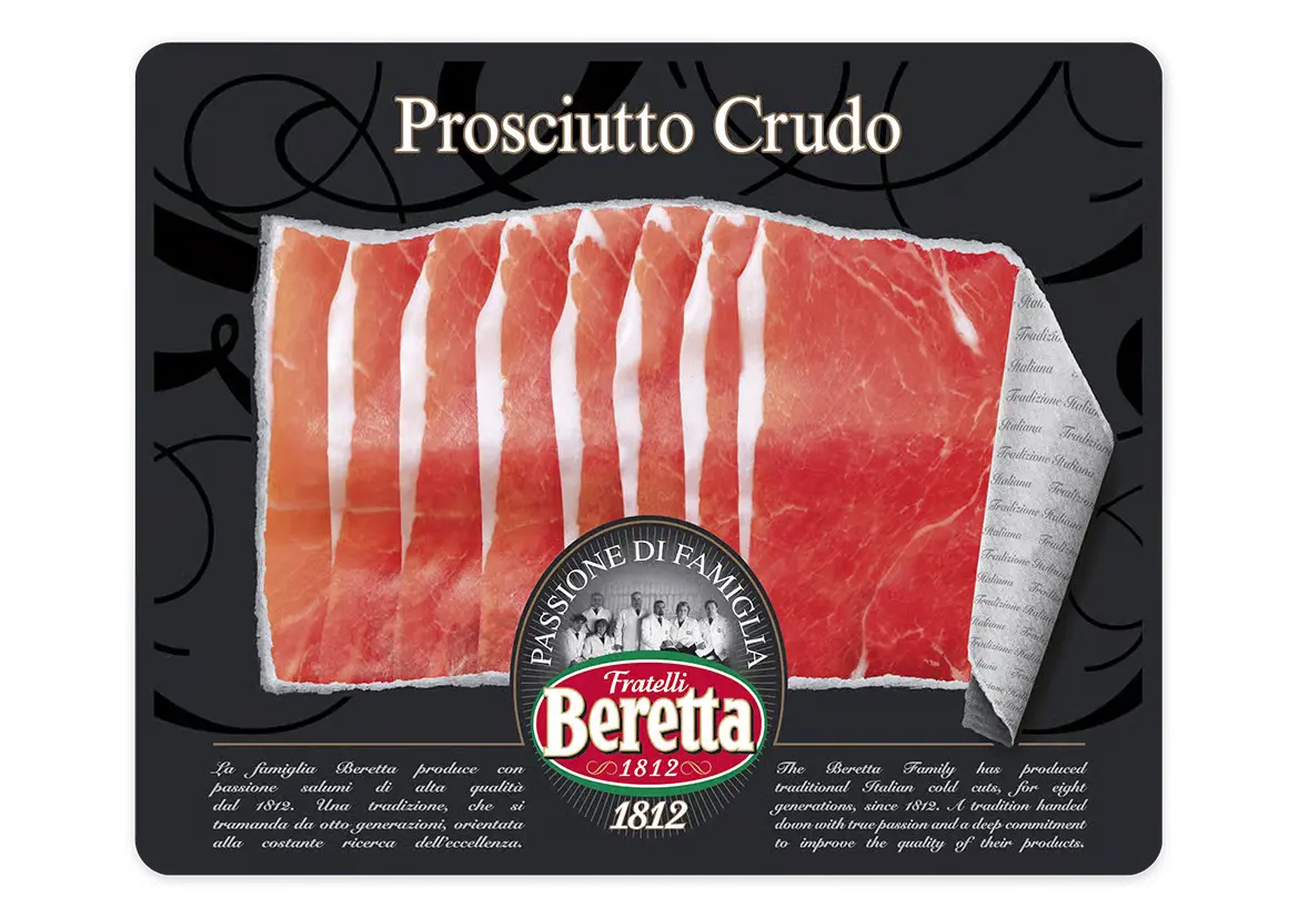 Fratelli Beretta Prosciutto Crudo Felii 90g