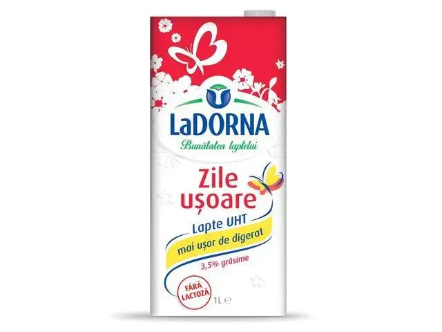 LaDORNA Lapte Zile Usoare UHT Fara Lactoza 3.5% 1L