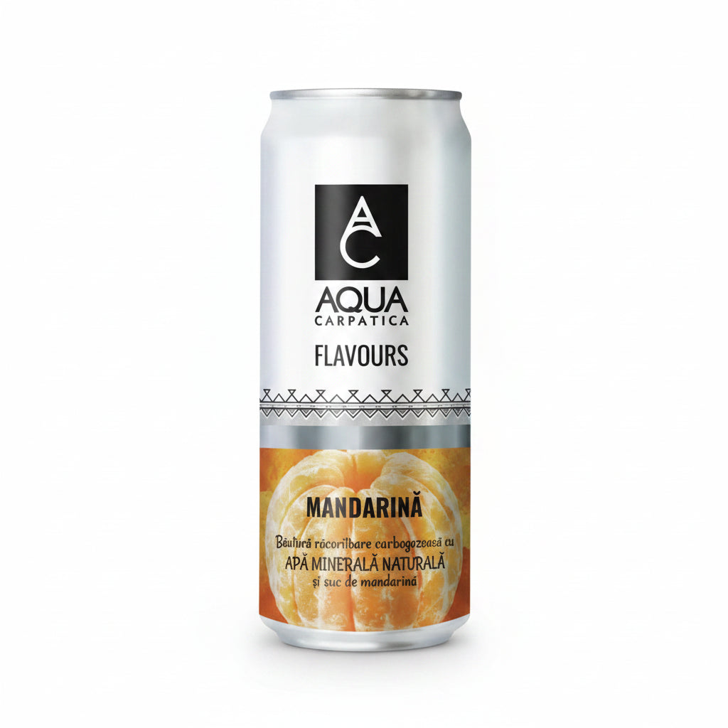 AQUA CARPATICA Apa Flavours Mandarina Doza 0.33L