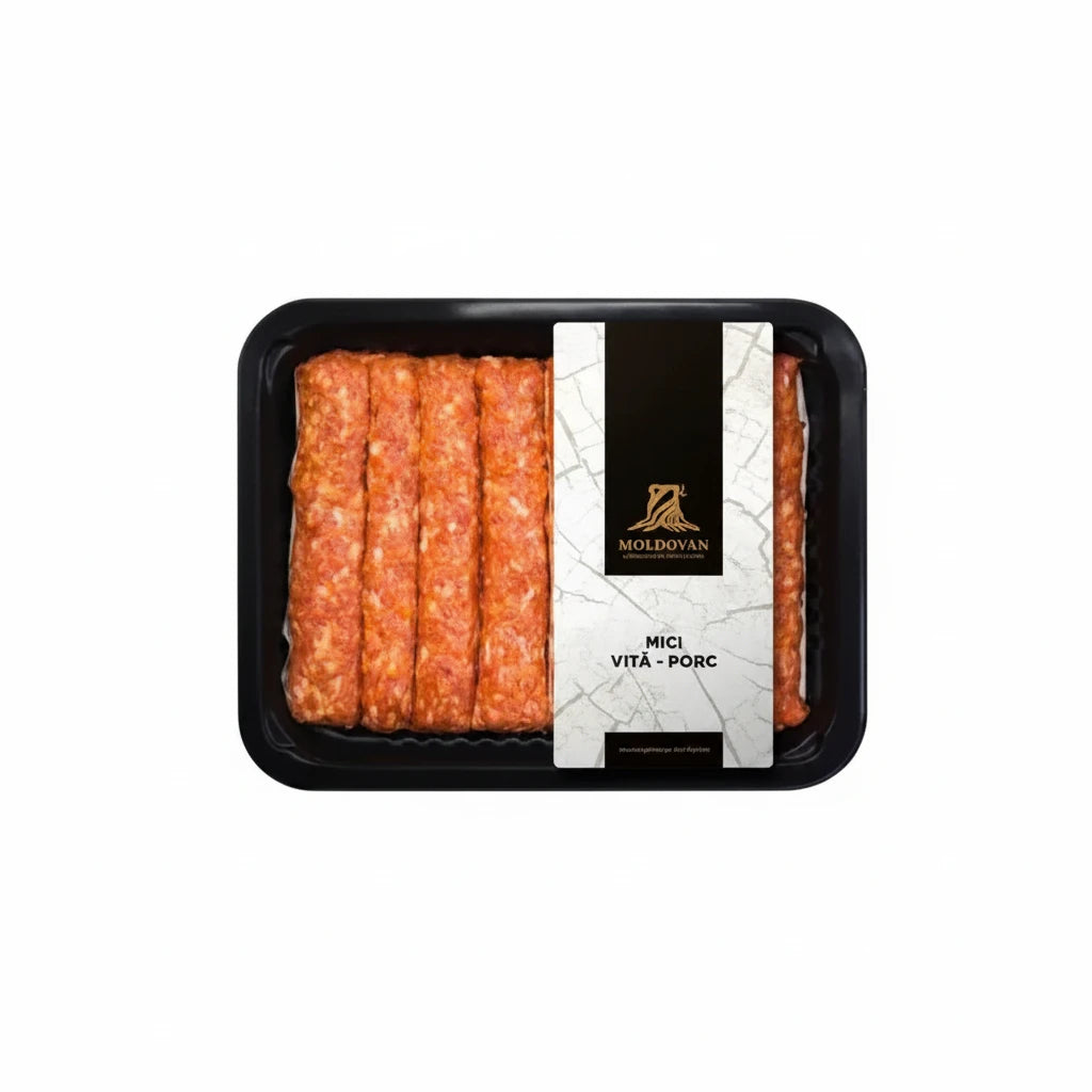 Moldovan Mici de Vita si Porc, 8 buc x 80 g