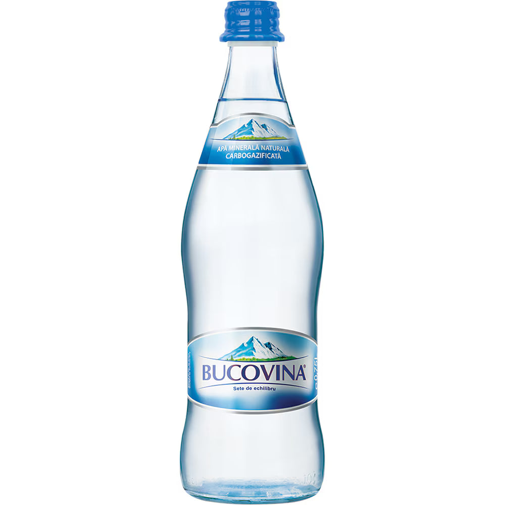 BUCOVINA Apa Minerala Carbogazoasa Sticla