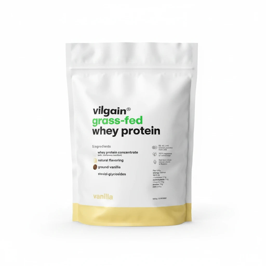 Vilgain Grass-Fed Whey Protein Vanilie