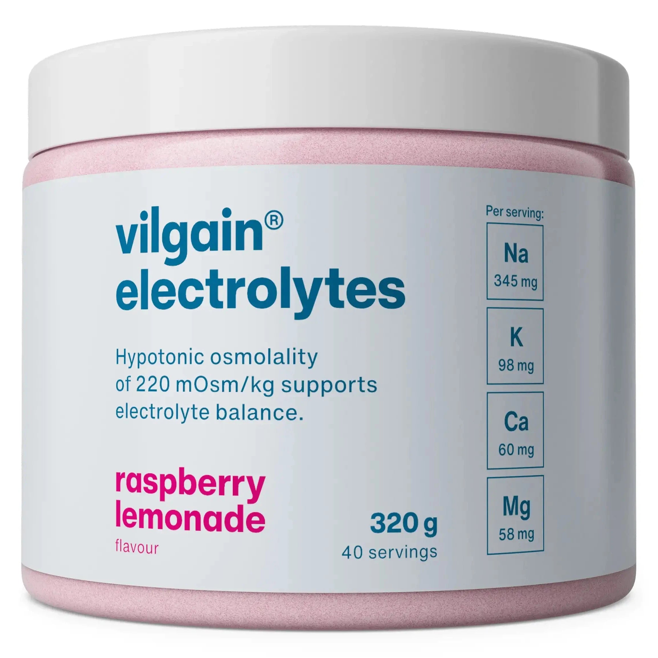 Vilgain Electroliti cu gust de Limonada de Zmeura