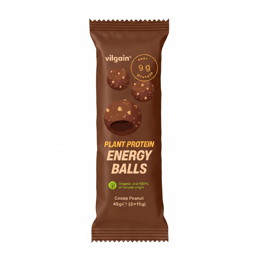 Vilgain ECO Plant Protein Energy Balls Cacao