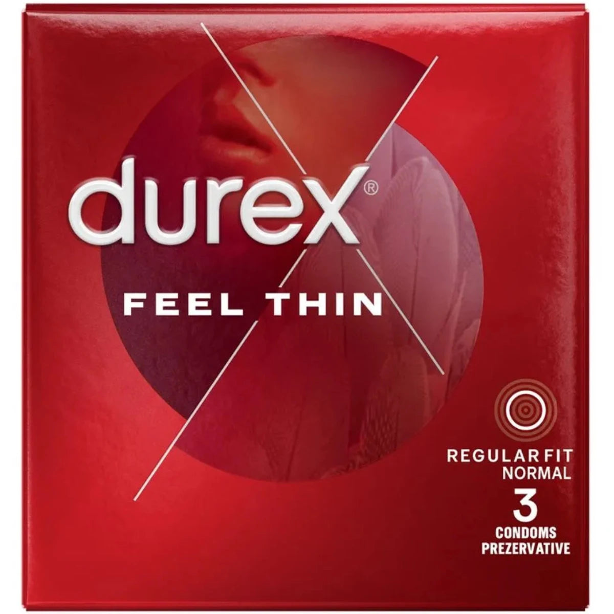 Durex Feel Thin, Prezervative, 3 Buc
