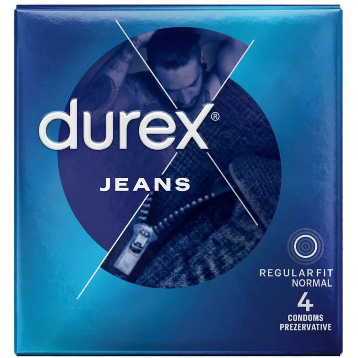Durex Jeans, Prezervative, 4 Buc