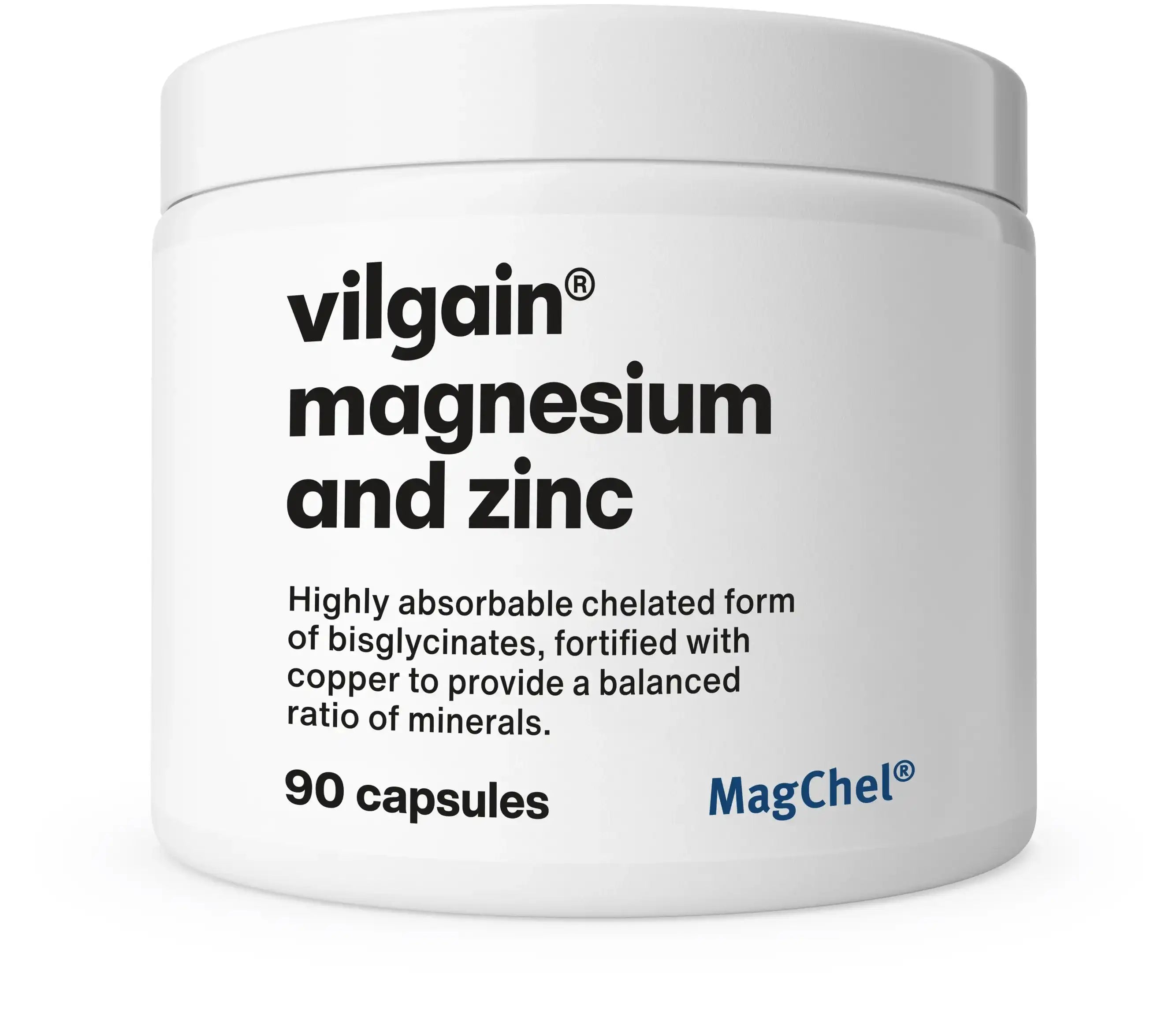 Vilgain Magneziu si Zinc 90 capsule