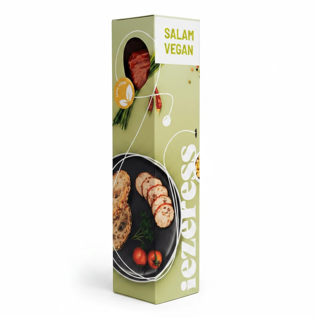 Iezeres Alternativa vegana la salam