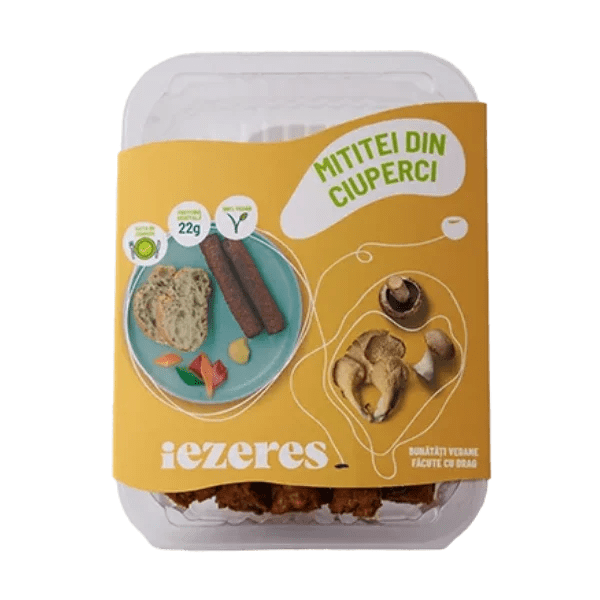 Iezeres Mititei vegani cu ciuperci