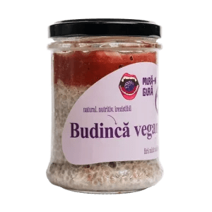 Iezeres Budinca de chia cu capsuni si cocos