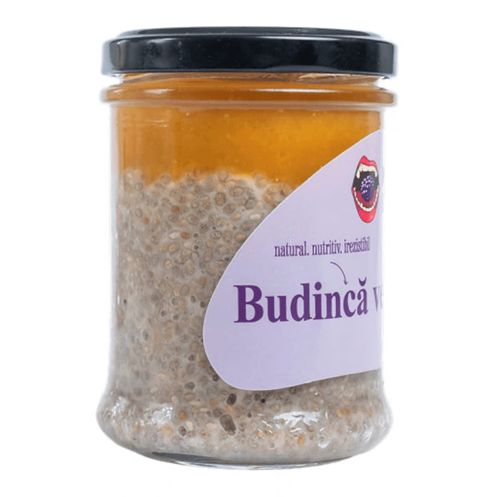 Iezeres Budinca de chia cu caise si migdale