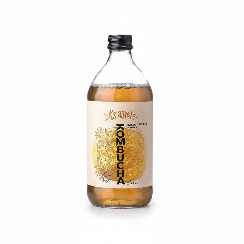 It's Alive! Kombucha Baked Apple and Ginger 500ml