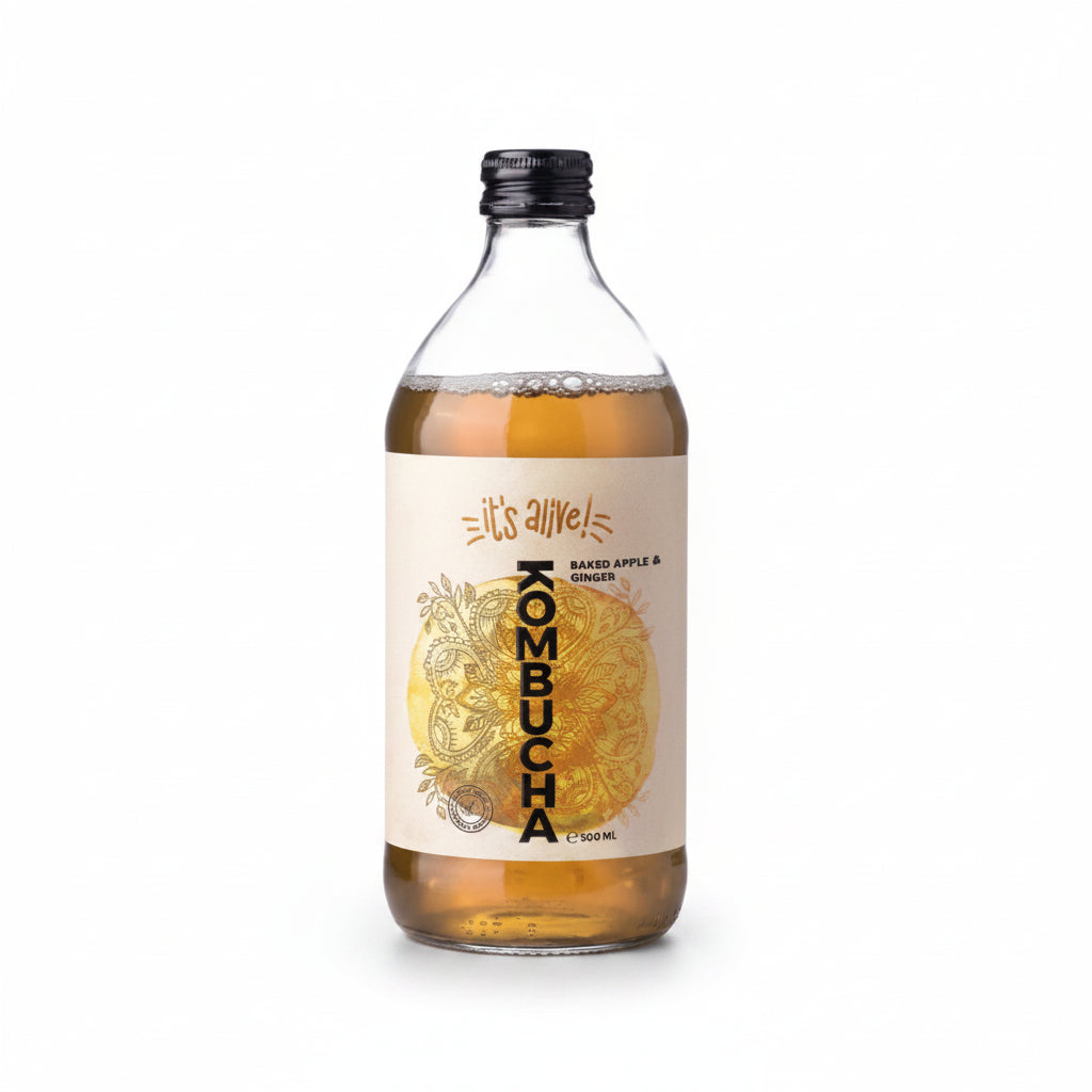 It's Alive! Kombucha Baked Apple and Ginger 330ml