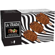 La Strada Inghetata de ciocolata si alune de padure (3x90ml)