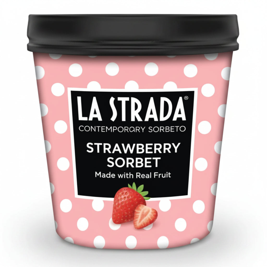 La Strada Sorbet de capsuni 120ml