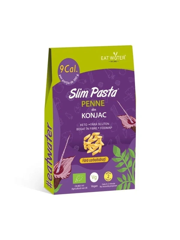 Slim Pasta ECO Penne din Faina de Konjac 270g