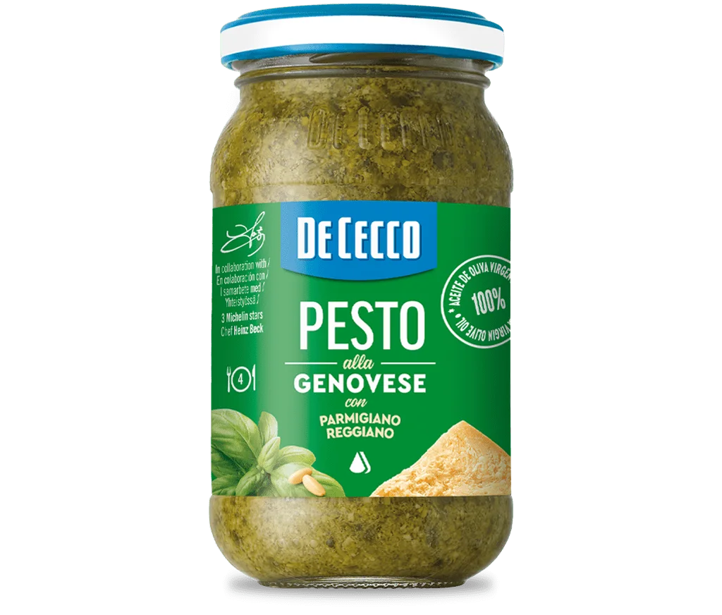 De Cecco Sos Pesto Genovese cu Parmeggiano Reggiano