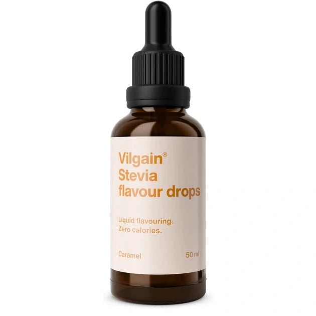 Vilgain Indulcitor din stevia cu Caramel 50ml