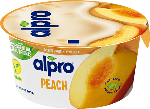 Alpro Produs fermentat din soia cu piersici