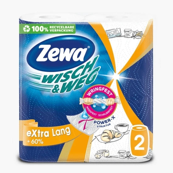 Zewa Wisch&Weg Design, 2 straturi, 2 role