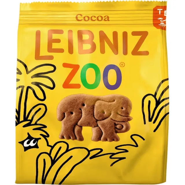 Leibniz Biscuiti Zoo cu Cacao