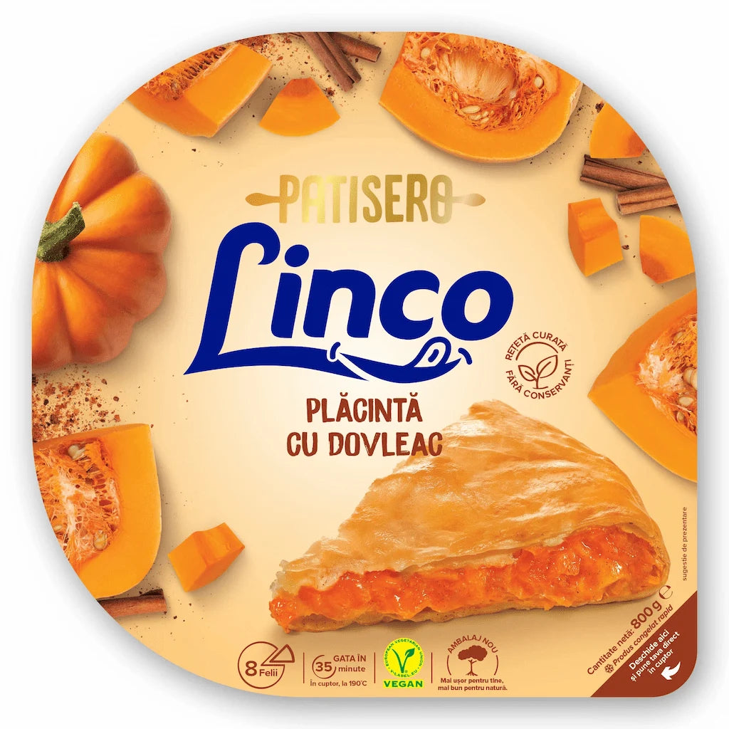 Linco Patisero Placinta cu Dovleac