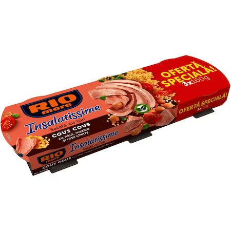 Rio Mare Insalatissime, Salata, de Ton cu Cus-cus 3x160