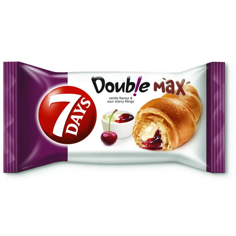 7 Days Croissant Double Vanilie & Cirese