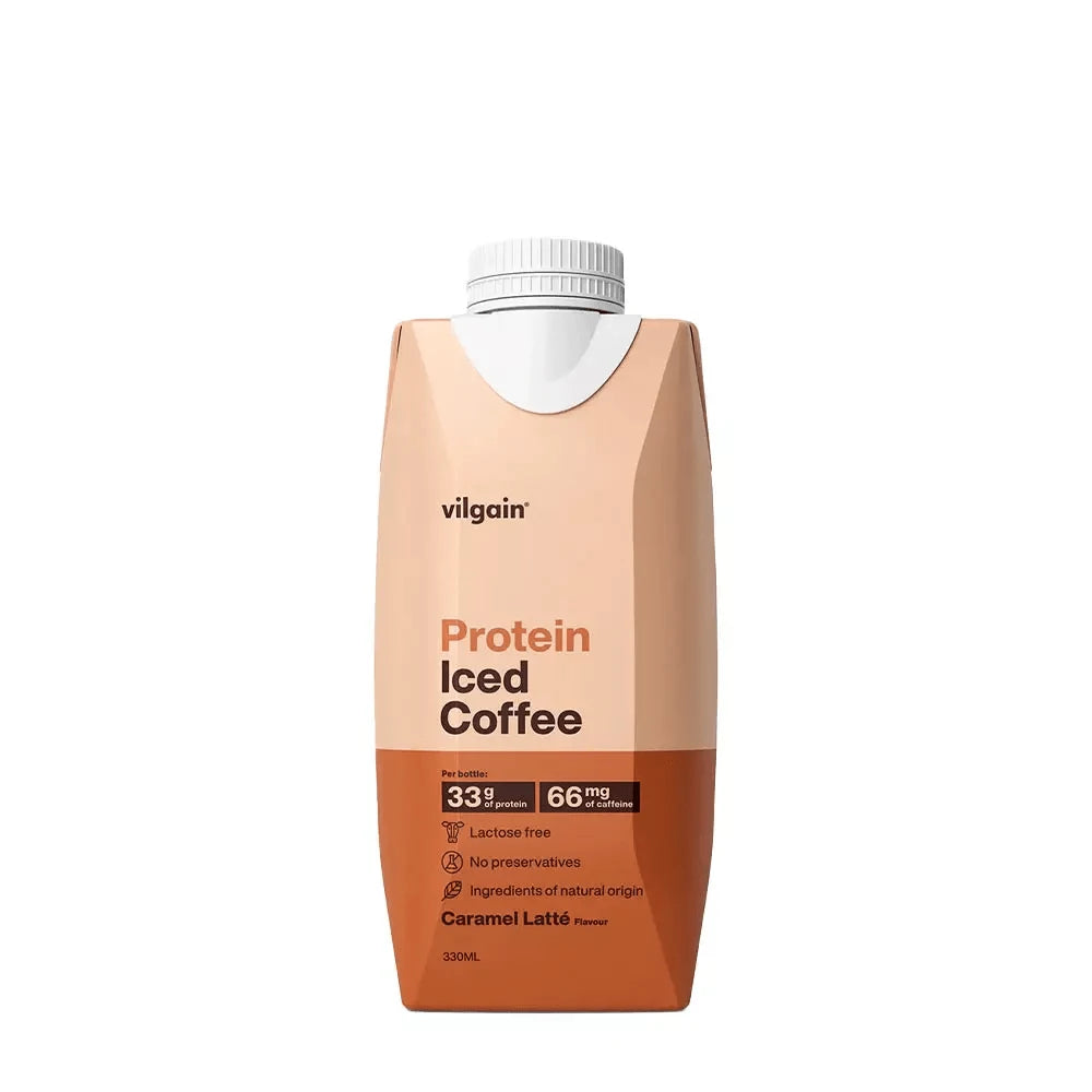 Vilgain Protein Iced Coffee Latte Caramel