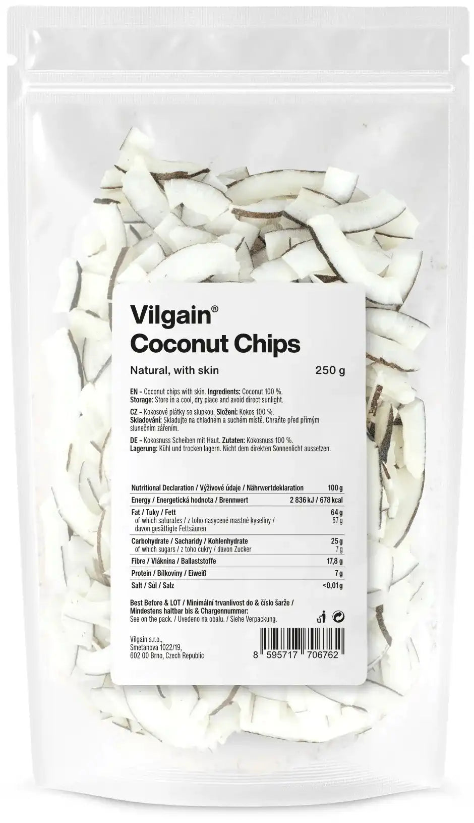 Vilgain Chipsuri de Cocos cu Coaja