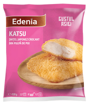 Edenia Katsu Șnițel japonez crocant din pulpă de pui, 450 g