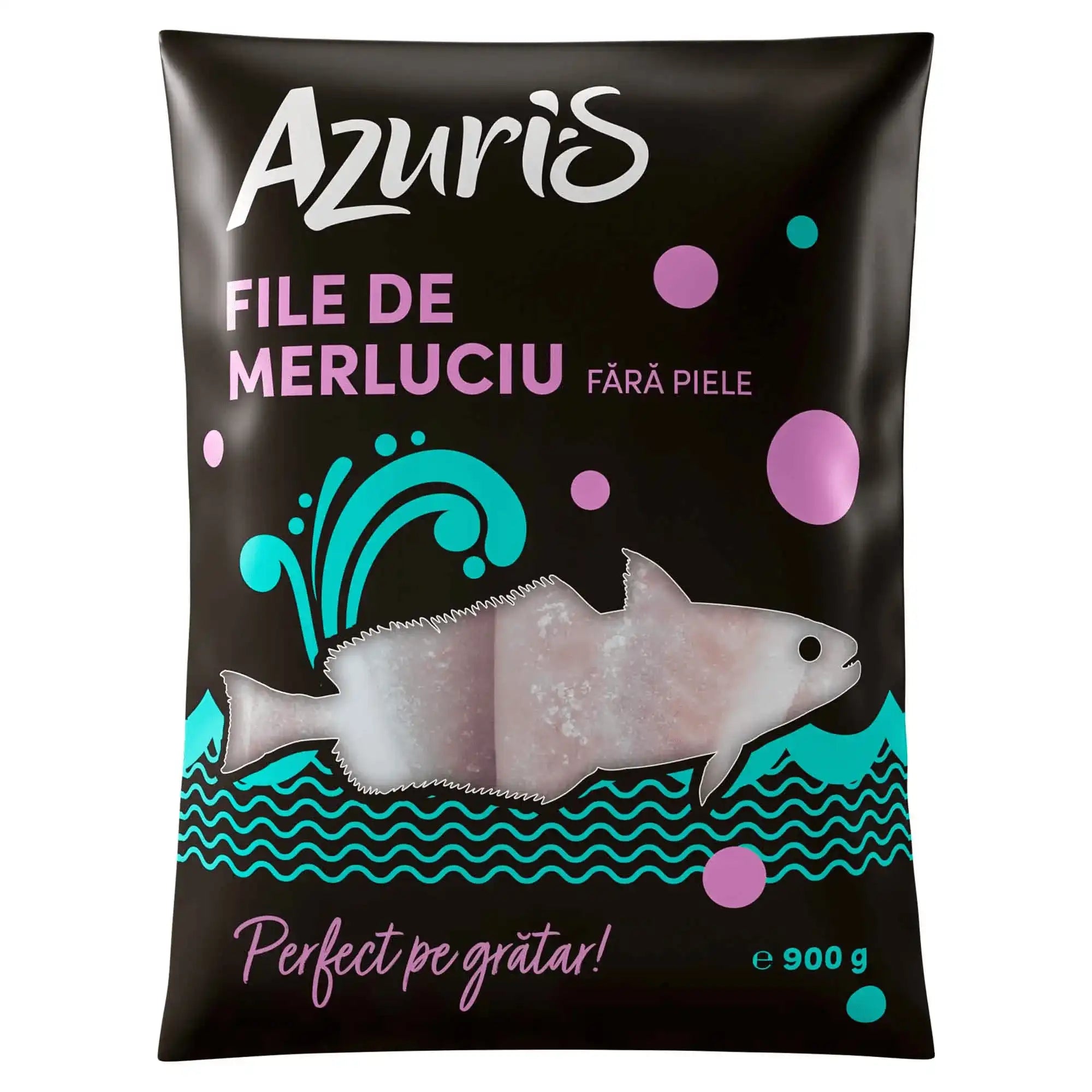 Azuris File de merluciu fără piele, 900 g