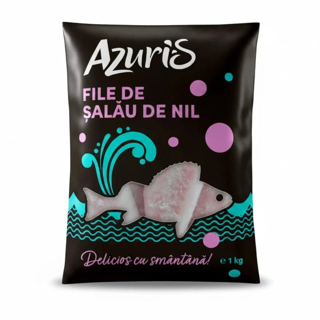 Azuris File de șalău de Nil fără piele, 1 kg
