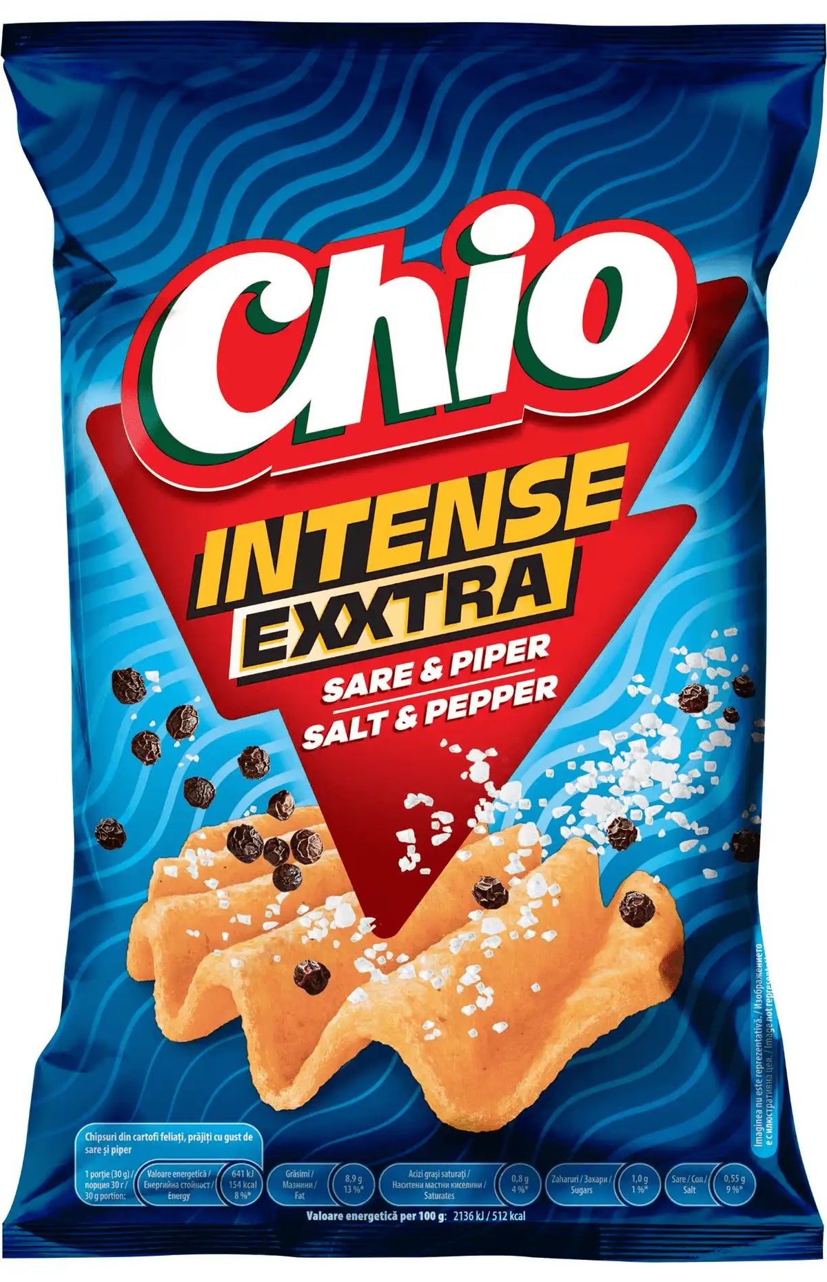 Chio Chips Intens Sare de Mare si Piper