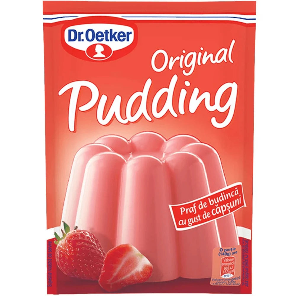 Dr.oetker Praf de Budinca cu Gust de Capsuni