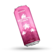HIWATER Strawberry Punch - Apa de Cocos Carbogazoasă cu Capsuni