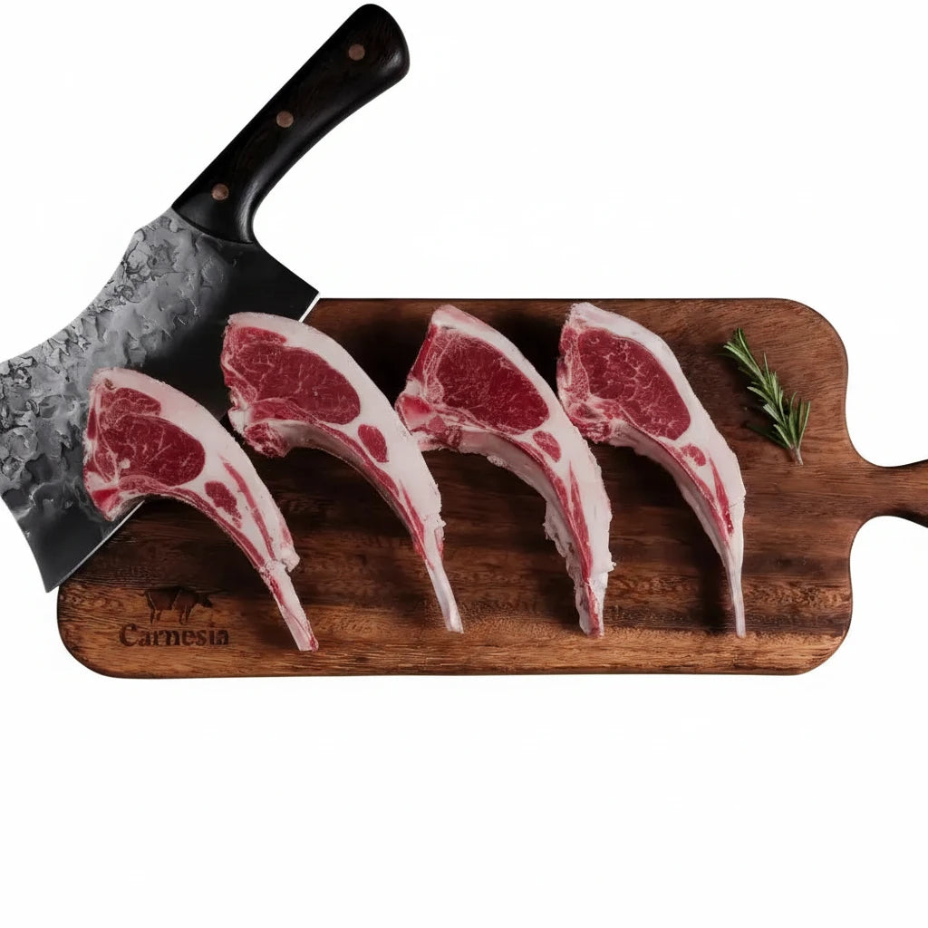 Carnesia Cotlete de Berbecuț Congelate, cca 350g