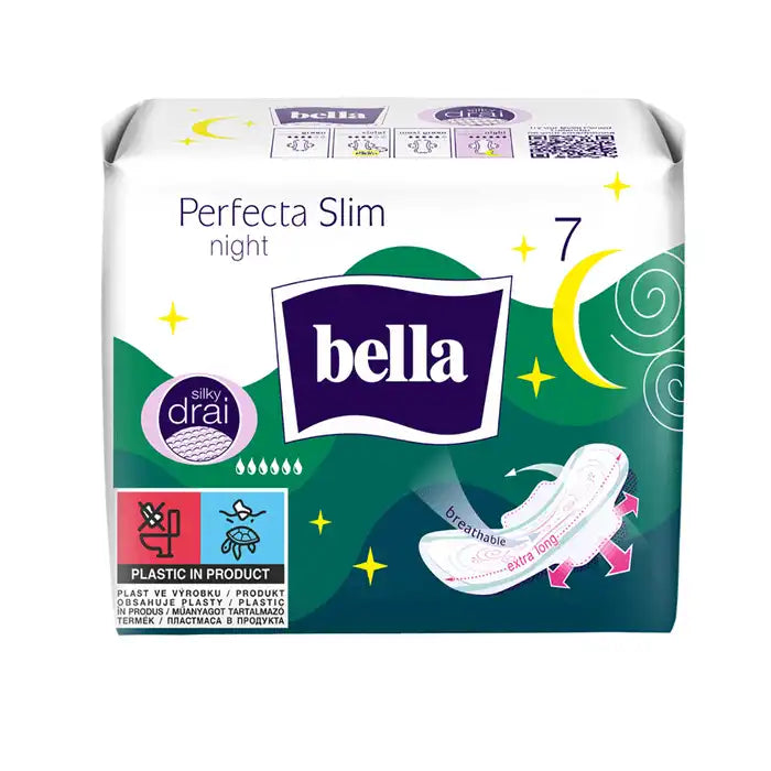 Bella Perfecta Night, Absorbante Igienice Subțiri, de Noapte, 7 Buc